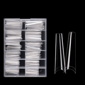 Extra Long C Curve Nail Art ครึ่งเล็บปลอม240ชิ้นกล่องใหม่ - Product Image 2