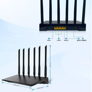Nuovo WiFi 6 3000Mbps router wireless adatto per computer telefoni cellulari tablet schede di rete wireless trasmissione dati - Product Image 6
