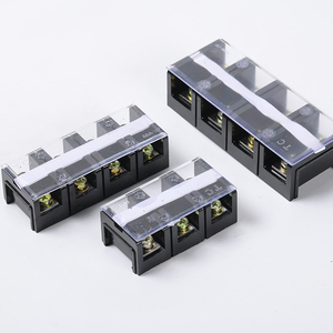 Conector de bloque de terminales de tornillo de doble fila de terminal fijo de 2 filas, de 2, 1, 2, 2, 1, 2, 2, 2 - Product Image 3