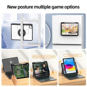 Factory Supply USB <strong>Keyboard</strong> Case for iPad Pro 12.9 German Factory Price <strong>on</strong> New Product - Product Image 4