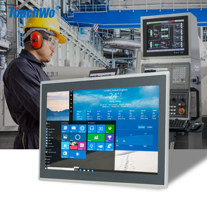 TouchWo 10.1 12.1 15 15.6 pollici su misura embedded industriale all in one computer industriali touch panel pc - Product Image 1