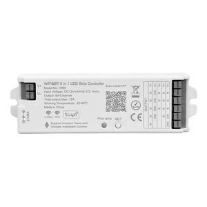WB5 Tuya Wifi Blue Tooth Connect RF 5-в-1 Светодиодная лента пульт дистанционного управления - Product Image 1