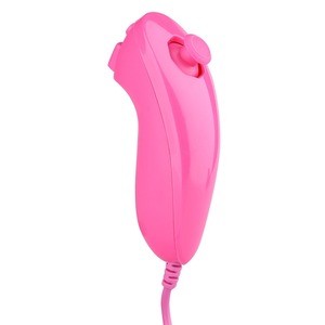 <strong>Wii</strong> Straight Handle <strong>Wii</strong> Left and Right Hand Controller Infrared Sensor Wireless Connection Vibration Multi-function Game Console - Product Image 3