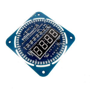 Rotierendes DS1302 Digitales LED-Anzeige modul Alarm Elektronische Digitaluhr LED-Temperatur anzeige DIY Kit Learning Board 5V Neu - Product Image 4
