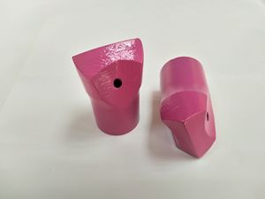 高速度28mm鋼カーバイドテーパースチセルビット50mmスカート長ロックドリルビット鍛造機械部品用 - Product Image 5