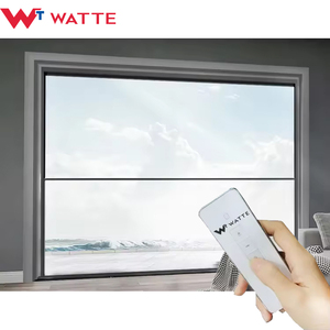 Intelligent Remote Control Motorized Vertical Slide Balcony <strong>Windows</strong> Electric Automatic Aluminum Glass Lift up <strong>Window</strong> - Product Image 6
