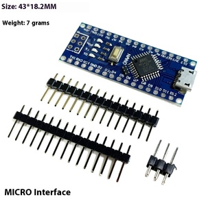 NanoV 3.0 ATMEGA328P-Entwicklungsplatine CH340G Verbesserte Version für Lern-und Ersteller ausbildung Kein Löten erforderlich - Product Image 2