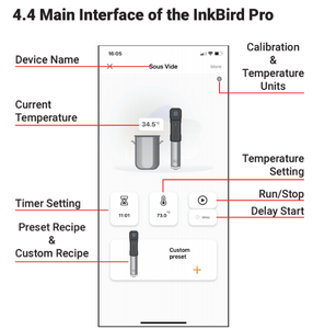 Медленные кухонные принадлежности Inkbird, Профессиональный цифровой термометр для мгновенного считывания мяса, кухонная техника - Product Image 3