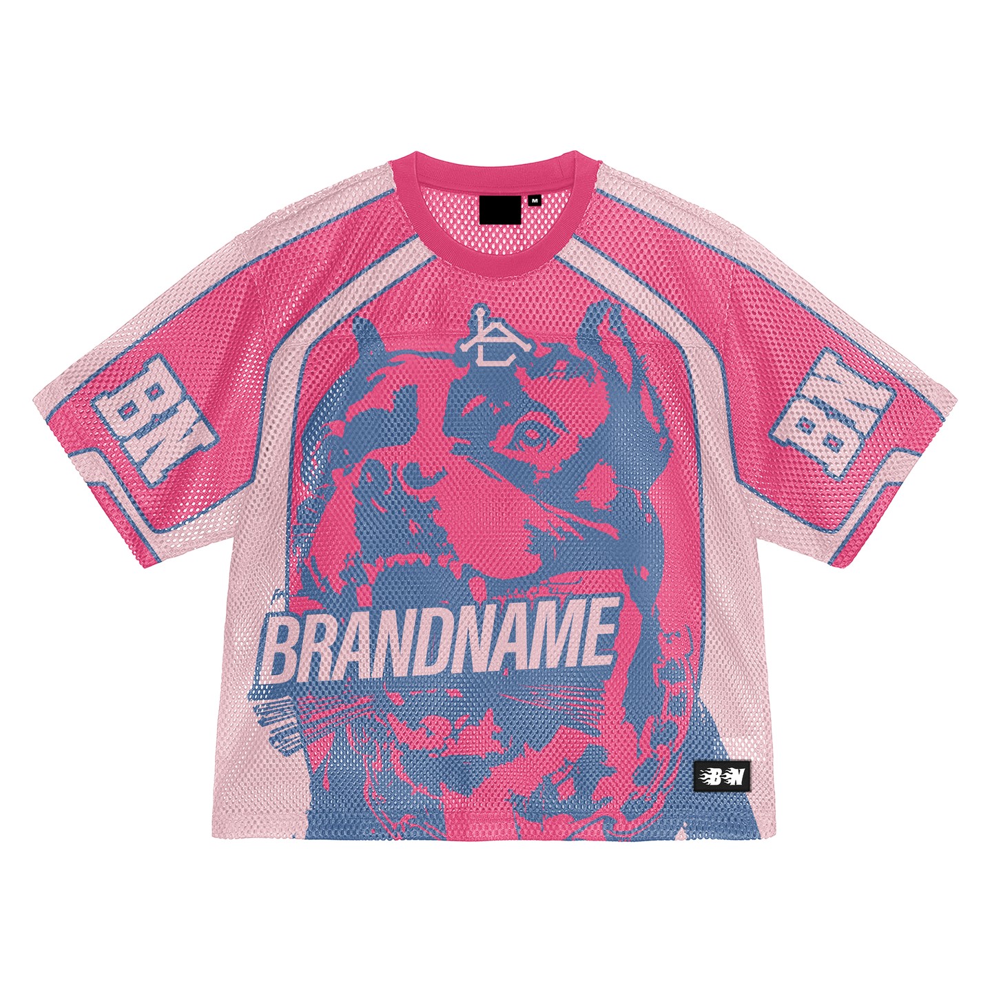 Maillot de fan de football américain rose