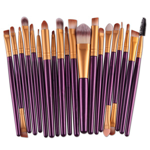20pcs Makeup <strong>Brush</strong> Set Eye Shadow <strong>Brush</strong> Set Foundation Beauty Tools Super Soft Man-made Fibers Makeup <strong>Brush</strong> <strong>Kit</strong> - Product Image 2