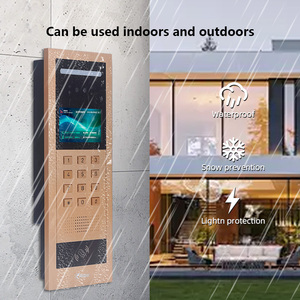 Security Home <strong>Access</strong> Control <strong>System</strong> Smart Ip Tcp Video Door <strong>Intercom</strong> <strong>System</strong> for 40 Unit Multi Apartments Building