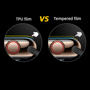 Apple izle ultra ekran koruyucu TPU hidrojel ekran koruyucu değil temperli cam yumuşak Film apple izle 7 ekran koruyucu - Product Image 5