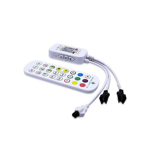 DC 5V-24V WS2811 WS2812B Пиксельная Адресуемая Светодиодная лента RGB Dream Color 24 ключа пульт дистанционного управления приложением Smart Led Controller - Product Image 5