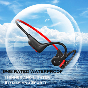 Bt5.1 Musik anruf funktion Kopfhörer Drahtloses Licht Tragbarer wasserdichter Headset-Knochen leitungs kopfhörer mit 16g MP3-Speicher - Product Image 5