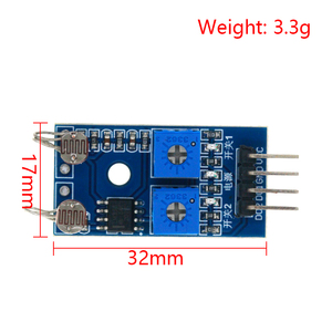 2-Kanal-Photosensor modul Lichte mpfindliches Widerstands lichtdetektions-Lichte mpfindliches Widerstands modul für Arduino - Product Image 6