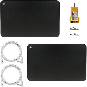 Alfombrilla de goma negra con correas para la muñeca, estera de teclado para ratón, logotipo y tamaño personalizados, venta al por mayor de fábrica - Product Image 4