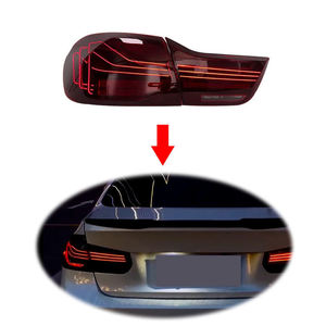 ชุดแปลงไฟท้าย LED สภาพใหม่เลนส์สีแดงใสวัสดุ ABS 12V Volta สำหรับ F32F82F83F36 2013-2018 BMW 4 Series - Product Image 1