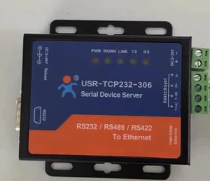 Convertidor de servidor TCP/IP de puerto serie industrial RS422/RS485/RS232 a Ethernet, convertidor de servidor TCP/IP, 1, 2, 1, 2, 2, 1, 2 - Product Image 2
