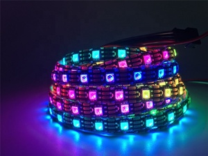 12V WS2815 พิกเซลไฟ LED Strip WS2812B WS2813 อัปเดตแยกที่อยู่สัญญาณคู่จุดตัด CV 30/60/144 LEDs/m - Product Image 2