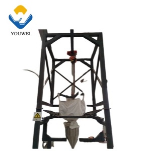 Bulk Ton Big Bag Station Unloader <strong>Machine</strong> <strong>Unloading</strong> System Jumbo Bag Frame Unloaded <strong>Machine</strong> With Flexible Screw Conveyor - Product Image 3