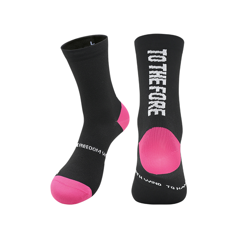 3013#BLACK CYCLING SOCKS