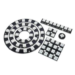 4 8 12 16 channel WS2812 WS2812B WS 2811 5050 RGB <strong>LED</strong> Lamp Panel <strong>Module</strong> 5V 1Bit 4Bit 8Bit 12Bit 16Bit 24Bit Rainbow <strong>LED</strong> Precise - Product Image 5
