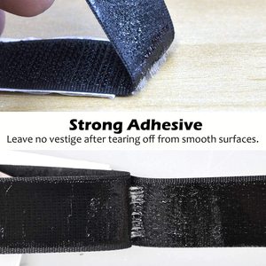 High Quality OEM Velcroes Double <strong>Sided</strong> Self Adhesive <strong>Hook</strong> and <strong>Loop</strong> Hoop <strong>Loop</strong> Custom Size Hoop and <strong>Loop</strong> for Home Use - Product Image 2