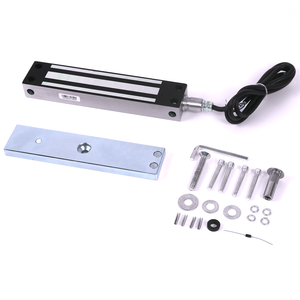 Single Door 4-Wire Waterproof Magnetic Lock Body with Signal <strong>Detection</strong> <strong>Function</strong> Made of Steel Copper Magnetic Lock Door - Product Image 1