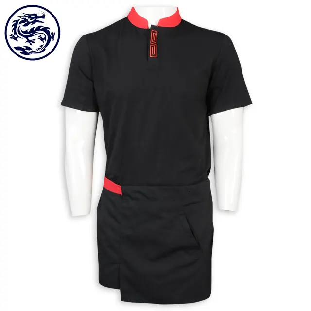 BSCI-uniforme de camarero de fábrica Sedex, uniformes modernos de restaurante y bar