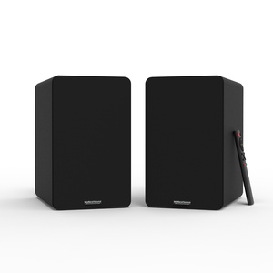 100W RMS SR05 2,0 canales BT RCA óptico Coaxial USB Entrada de arco HIFI estantería de madera TV altavoz de sonido para cine en casa - Product Image 6