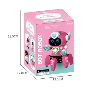 Robot ragno Robot a sei zampe con luce e musica Vs Dobi Smart senza controllo vocale Robot RC
