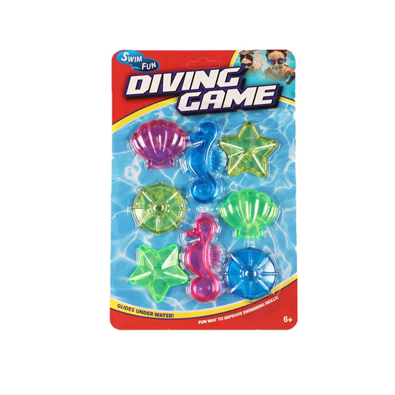 Wasser spielzeug kinder schwimmen pool schatz suche tauchen fisch ring diamant set spielzeug Unterwasser edelstein