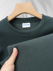 Wholesale2024 Ins sıcak özel Polyester pamuk Blend t-shirt erkekler için baskı marka erkek t-shirt yüksek kaliteli grafik tişörtleri - Product Image 6