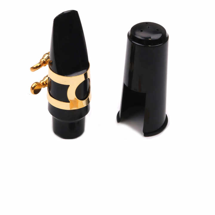 E-B Flat Alto Alto Saxophone Gluewood Mouthpiece Blowing Mouth Card Cap Set Tooth Pad Playing Mouthpiece