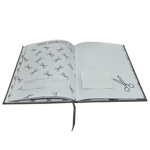 Profesyonel kitap baskı fabrika özel kumaş keten bebek anı defteri ciltli gebelik günlük - Product Image 5