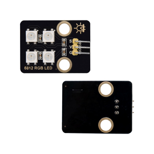 Modulo LED elettronico fai da te di alta qualità opzionale con (out) Shell compatibile con Lego 6812 modulo LED RGB per Arduino