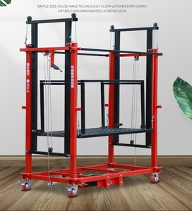 Thiết Kế Hiện Đại 4M 6M 8M Đầy Đủ Tự Động Giàn Giáo Điện Lift Văn Phòng Phẩm Trên Không Nâng Cắt Kéo Thủy Lực Trên Không Làm Việc Cắt Kéo Thang Máy - Product Image 3