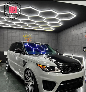 Hanyin xe chi tiết Led nhà để xe hình lục giác ánh sáng LED Đèn cho rửa xe - Product Image 6