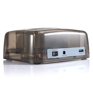 USB3.0双插槽硬盘底座塑料透明多功能2.5/3.5 IDE/SATA硬盘盒两用外部 - Product Image 2