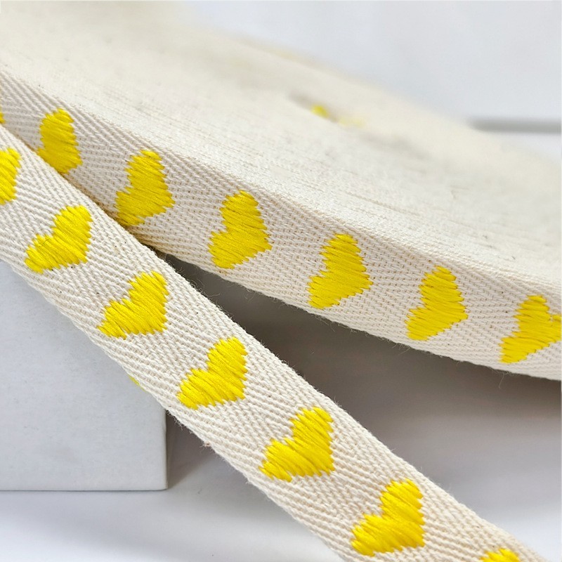 Jaune doré-1,6 cm, 50 mètres par rouleau