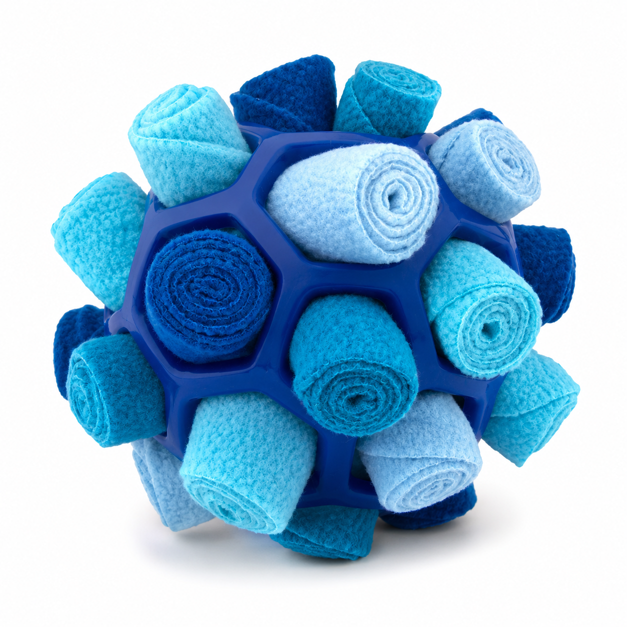 Arc-en-ciel de boule bleue