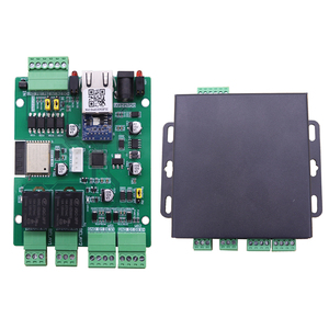 Entrada BLE de red TCP/IP a salida de datos Wiegand de 2 canales con placa controladora de 2 relés a la venta para sistema de control de acceso