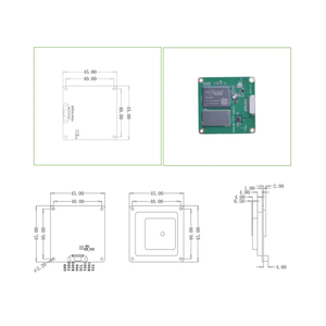 AK726 UM980GNSSモジュールボード全周波数高精度RTK差動カスミソウUAVGPSモジュール - Product Image 3