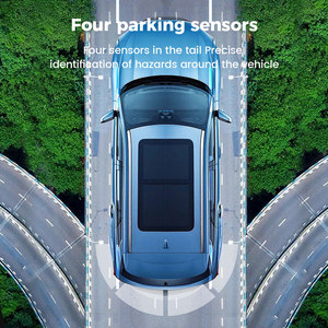 MEKEDE <strong>LCD</strong> <strong>Display</strong> <strong>Reversing</strong> radar Black <strong>Sensor</strong>*4 Bibi Sound Alarm Through Three Steps Detection Distance Is 0-2M Volume: 65DB - Product Image 4