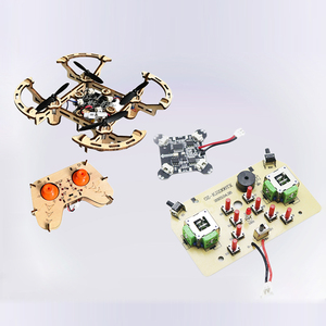 Piccoli quadricottero DIY Set accessori scheda madre Mini assemblaggio Drone insegnare agli studenti modello aereo telecomando - Product Image 4