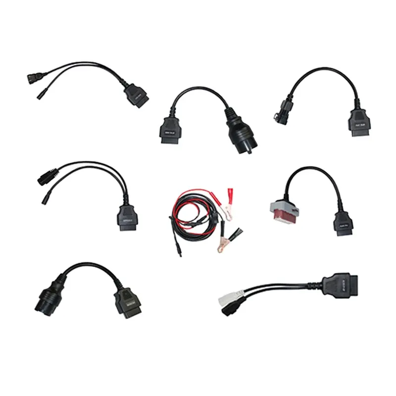 Lot de 8 câbles pour AutoCom CDP Pro, connecteur adaptateur OBD2, pour voitures multi-marques, 10 pièces