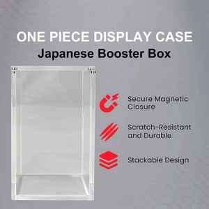 Boîtier transparent TCG une pièce personnalisé japonais Boîte de présentation avec couvercle magnétique OP01-OP13 étui de protection en acrylique - Product Image 4