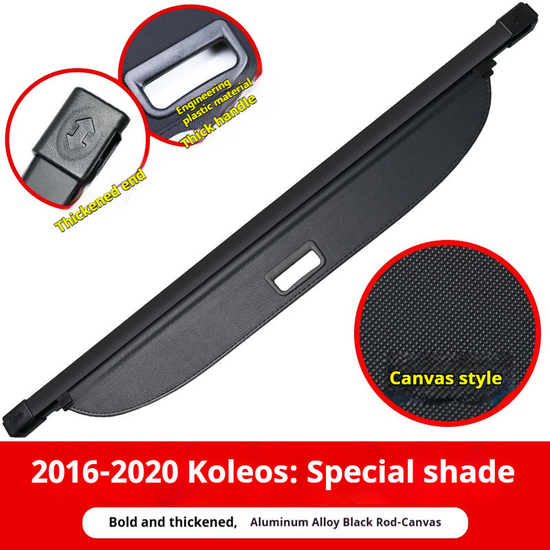 16-20 Renault Koleos: Toile Noir/Beige, Cuir, Carbone Stria