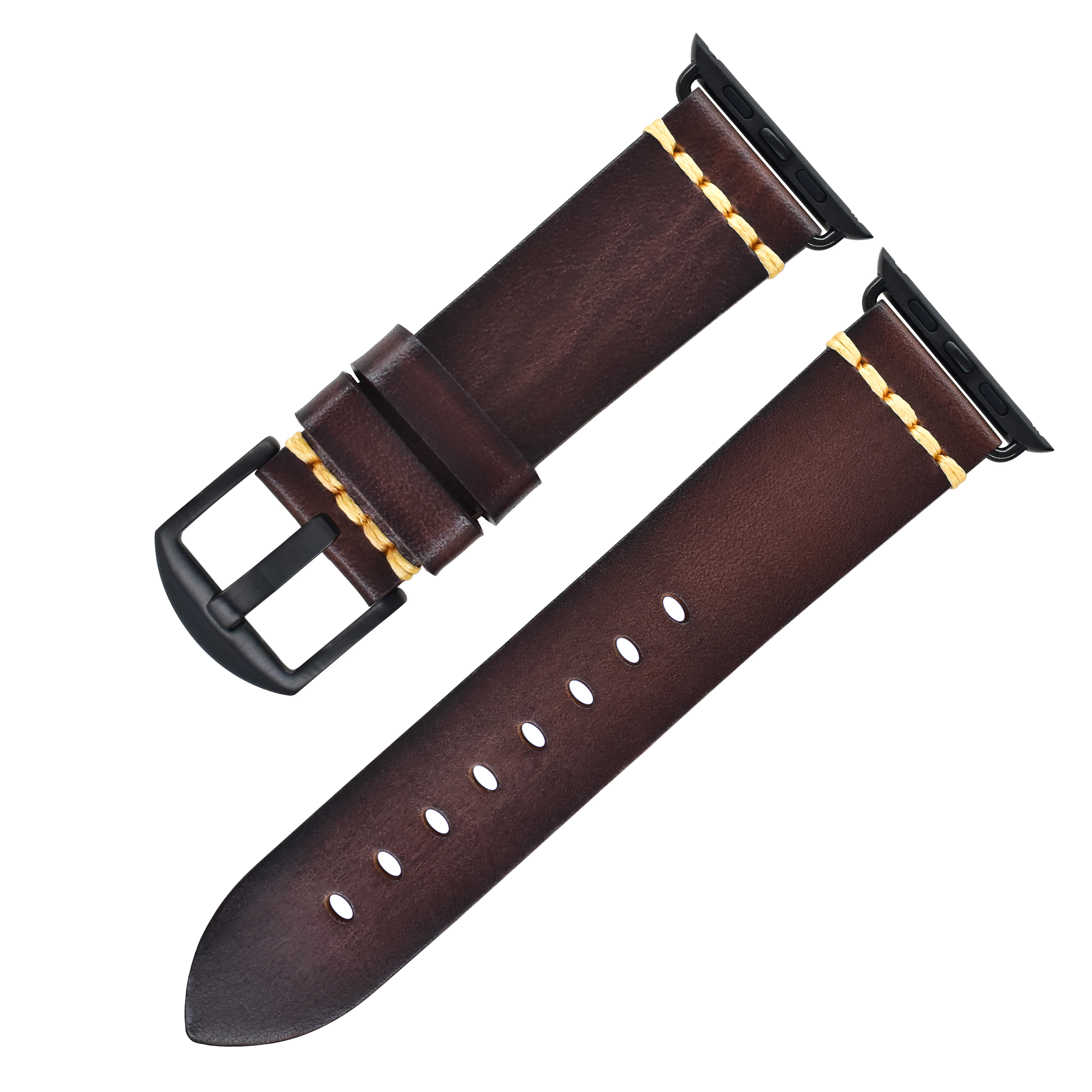 Boucle noire marron foncé K009S
