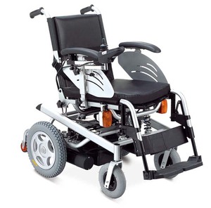 Fauteuil roulant électrique de luxe en aluminium pour personnes handicapées - Product Image 5